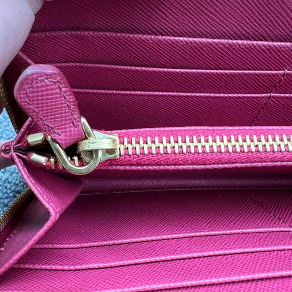 Prada Leather Wallet 225-032425 - Picture 10 of 11